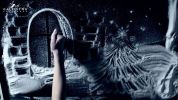 Снежное шоу, рисование снегом в Смоленске фотография